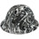 Graffiti Hydro Dipped Full Brim Hard Hat - Right