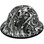 Graffiti Hydro Dipped Full Brim Hard Hat - Edge Right