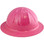 Skullbucket Aluminum Full Brim Hardhats Pink ~ Left