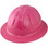 Skullbucket Aluminum Full Brim Hardhats Pink ~ Oblique