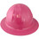 Skullbucket Aluminum Full Brim Hardhats Pink ~ Back