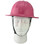 Skullbucket Aluminum Full Brim Hardhats Pink ~ Suspension with Chin Strap