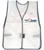 Add A Graphics Logo to Your White Safety Vests (MULTI COLOR)