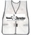 Add A Text Imprint to Your White Safety Vests (ONE COLOR)