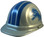 Detroit Lions NFL Hardhats- Oblique View