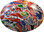 Route 66 Sticker Bomb Hydro Dipped Hard Hats, Cap Style ~ Detail