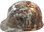 Winter Camo Hydro Dipped Hard Hats Cap Style Design ~ Left Side View