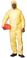 Tyvek QC Coveralls Serged Seams w/ Hood, Elastic Ankles   pic 1