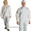 PE Coated Polypropylene Coverall w/ Hood, Wrists, Ankles   pic 4