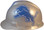 Detroit Lions Hard Hats - Left Side View