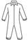 Posiwear Breathable BA Coveralls w/ Elastic Wrists  pic 1