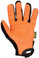 Mechanix Original Glove (Hi Viz Orange) Palm View