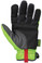 Mechanix Fast Fit Glove (Hi Viz Yellow) ~ Palm View