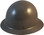 MSA Skullgard Full Brim Hard Hat with RATCHET Suspension - Gunmetal