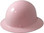 MSA Skullgard Full Brim Hard Hat with Staz On Suspension - Light Pink
