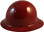 MSA Skullgard Full Brim Hard Hat with Staz On Suspension - Maroon