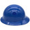MSA Skullgard Full Brim Staz On Suspension Royal Blue - Left