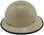 MSA Skullgard Full Brim Hard Hat with STAZ ON Suspension with edge left