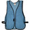 Sky Blue Soft Mesh Plain Safety Vest