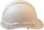 Right Side View Pyramex Ridgeline Cap Style Hard Hat with White Graphite Pattern 