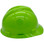 MSA V-Gard Cap Style Hard Hats with Swing Suspensions HiViz Lime - Right