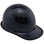 Skullgard Cap Style With Ratchet Suspension Black ~ Oblique Right View with edge