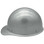 Skullgard Cap Style With Ratchet Suspension Silver  - Left