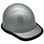 Skullgard Cap Style With Ratchet Suspension Silver  - Edge Oblique Right