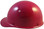 MSA Skullgard Cap Style With STAZ ON Suspension Raspberry - Left Side View