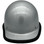 Skullgard Cap Style With Swing Suspension Silver  - Edge Front
