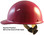 Skullgard Cap Style With Swing Suspension Raspberry - Swing Suspension in Normal Position