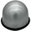 MSA Skullgard  (LARGE SHELL) Cap Style Hard Hats with Ratchet Suspension Silver
  - Edge Back