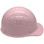 MSA Skullgard  (LARGE SHELL) Cap Style Hard Hats with Ratchet Suspension Light Pink - Right
