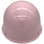 MSA Skullgard  (LARGE SHELL) Cap Style Hard Hats with Ratchet Suspension Light Pink - Back