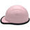 MSA Skullgard  (LARGE SHELL) Cap Style Hard Hats with Ratchet Suspension Light Pink - Edge Left