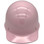 MSA Skullgard  (LARGE SHELL) Cap Style Hard Hats with Ratchet Suspension Light Pink - Front