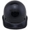 MSA Skullgard  (LARGE SHELL) Cap Style Hard Hats with Ratchet Suspension - Black ~ Front with edge