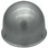 MSA Skullgard  (LARGE SHELL) Cap Style Hard Hats with STAZ ON Suspension Silver
 - Back