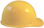 Skullgard Cap Style With Ratchet Suspension Yellow - Right Side View