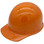 Skullgard Cap Style With Swing Suspension Orange - Oblique Left