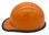 Skullgard Cap Style With Swing Suspension Orange - Edge Left