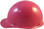 MSA Skullgard Cap Style With STAZ ON Suspension Hot Pink - Left Side View