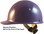 Skullgard Cap Style With Swing Suspension Purple - Swing Suspension in Normal Position