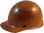 MSA Skullgard Cap Style With STAZ ON Suspension - Natural Tan - Oblique View