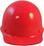 MSA Skullgard Cap Style Hard Hats - Staz On Suspensions - Neon