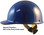 Skullgard Cap Style Hard Hats With Swing Suspension Blue 