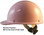 Skullgard Cap Style Hard Hats With Swing Suspension Light Pink 