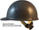 MSA Skullgard Cap Style Hard Hats ~ Textured GUNMETAL