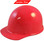 MSA Skullgard (LARGE SHELL) Cap Style Hard Hats with Ratchet Suspension - Neon - Oblique View
