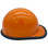 MSA Skullgard (LARGE SHELL) Orange Cap Style Hard Hats with Ratchet Suspension - Edge Right